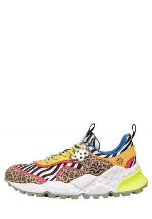 Flower Mountain Kotetsu Sneakers Damen Braun | JWO466DU