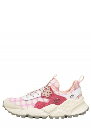 Flower Mountain Kotetsu Sneakers Damen Rosa Fuchsie | OHU4081HB