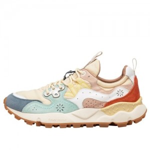 Flower Mountain Yamano 3 Sneakers Damen Blau | QVZ8587VC