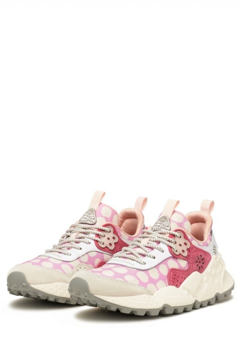 Flower Mountain Kotetsu Sneakers Damen Rosa Fuchsie | OHU4081HB