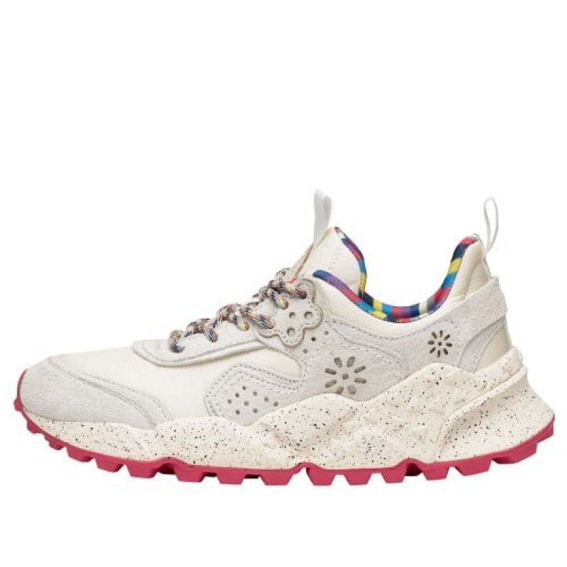 Flower Mountain Kotetsu Sneakers Damen Weiß | CTJ3769FM