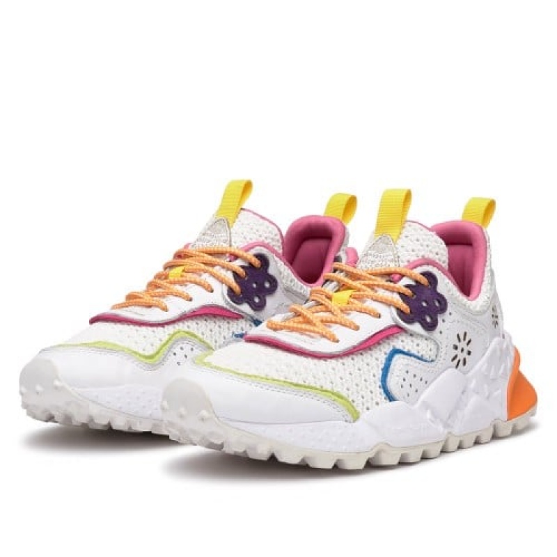 Flower Mountain Kotetsu Sneakers Damen Weiß | FGL2047JU