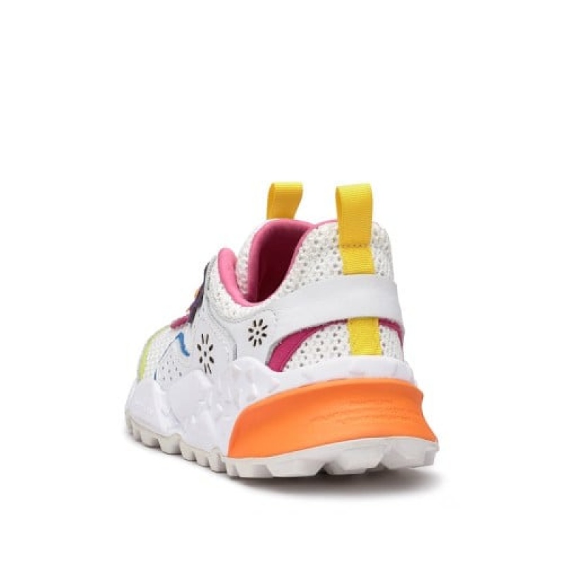 Flower Mountain Kotetsu Sneakers Damen Weiß | FGL2047JU