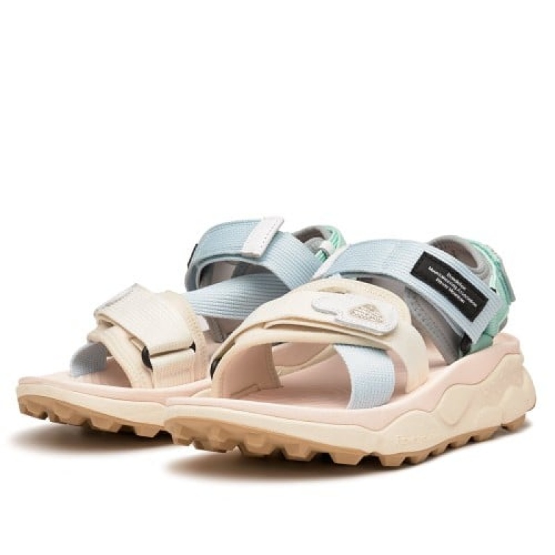 Flower Mountain Nazca 2 Sandalen Damen Beige | UTD7422BW