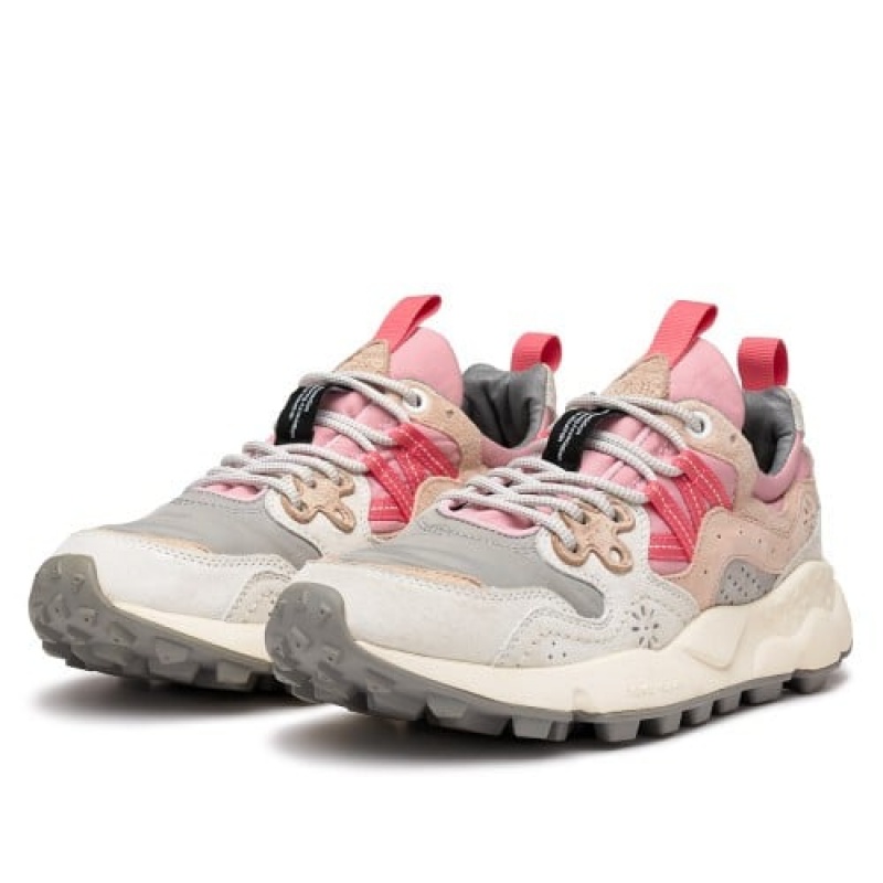 Flower Mountain Yamano 3 Sneakers Damen Grau | YED5724SO