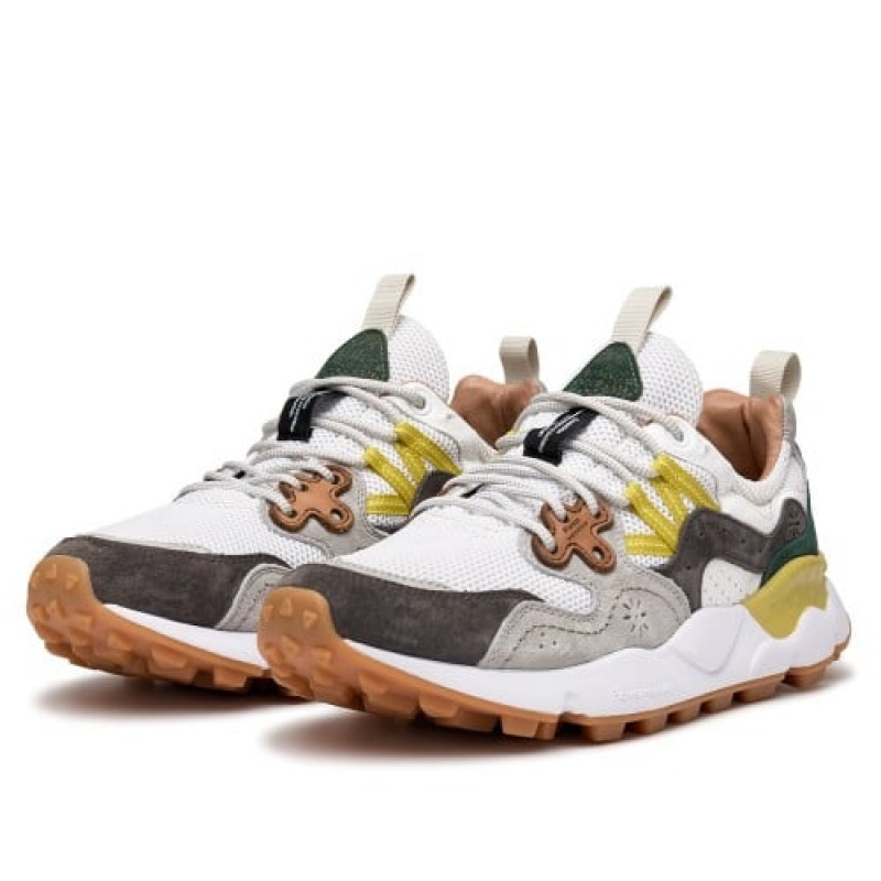 Flower Mountain Yamano 3 Sneakers Herren Weiß | REP486UJ